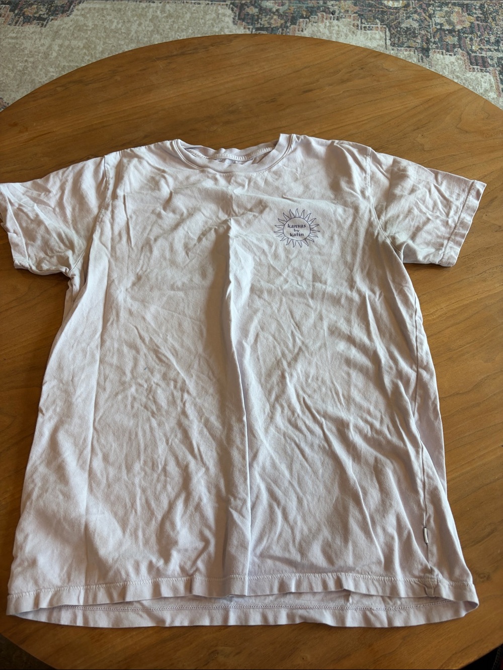 Unbranded White Sun Graphic Short-Sleeve Men's T-Shirt
